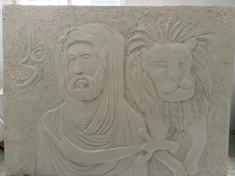 Parmaklarının ucunda alçı sanata dönüşüyor - 6. fotoğraf