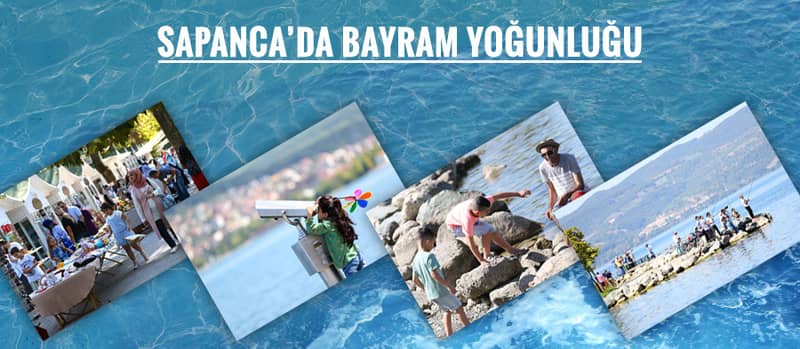 Sapanca'da bayram yoğunluğu - 1. fotoğraf