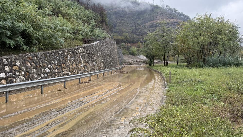 Sakarya'da toprak kayması nedeniyle iki mahalleye giriş kapandı - 1. fotoğraf