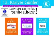SAÜ\'deki Kariyer Günleri\'ne büyük firmalar katılıyor