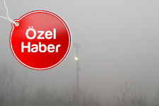 Yoğun sis nedeniyle göz gözü görmedi