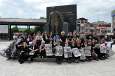 CHP İl Kadın Kolları'ndan oturma eylemi