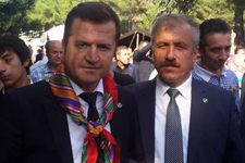 BBP Pamukovada bayrak değişimi