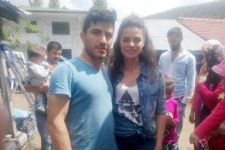 \"Aşk Yeniden\" dizisinin ekibi çekim için Taraklı\'da