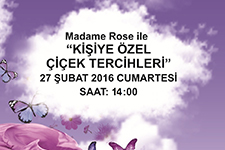 Agora'da Kişiye Özel Çiçek Tercihleri konuşulacak