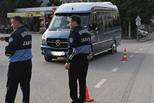 Zabıtadan toplu taşıma denetimi