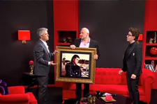 Sakaryalı sanatçıdan Cengiz Kurtoğlu'na hediye