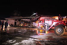 Kereste Fabrikası alev alev