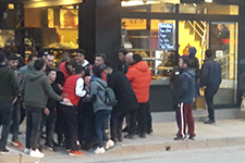 Laf atma kavgası karakolda bitti