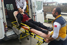 Bonzai partisi hastanede bitti