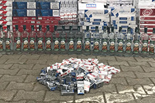 Sakaryada 6 bin 237 paket kaçak sigara yakalandı