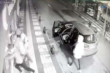 Çark'taki soygun kamerada