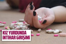Kız yurdunda intihar girişimi
