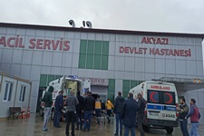 İşçi servisi kaza yaptı: 6 yaralı