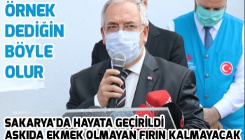 Türkiye'de ilk; ‘Ekmek Teknesi’ projesi başladı