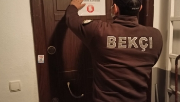 Vakıf'ta 5 eve karantina kararı