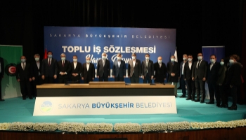 Büyükşehir’de toplu iş sözleşmesi sevinci