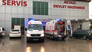 Endonezya Büyükelçiliği çalışanlarının araçları kaza yaptı