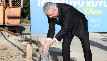 Başkan Yüce'den 146 bin kişilik alternatif su kaynağı müjdesi