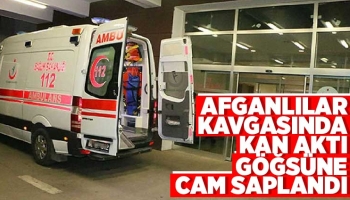 Arkadaşının göğsüne cam sapladı
