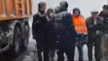 Vali Kaldırım, karla mücadele çalışmalarını takip etti
