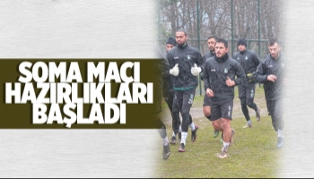 Soma maçına yağmur altında çalıştılar