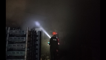 Akyazı'da yangın