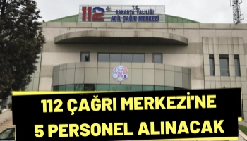 112 Acil Çağrı Merkezi'ne personel alınacak