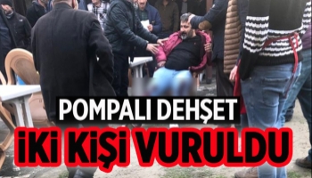 Akyazı'da silahlı saldırı 2 yaralı