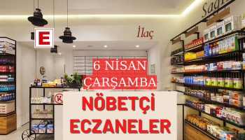 Sakarya Nöbetçi Eczaneler 6 Nisan Çarşamba