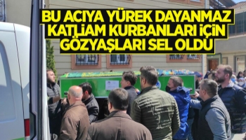 Katliam kurbanlarına acı veda