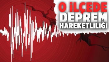 O ilçede iki küçük deprem