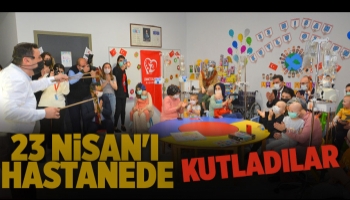 Hastane Sınıfında 23 Nisan Kutlaması