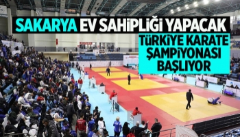 Türkiye Karate Şampiyonası başlıyor