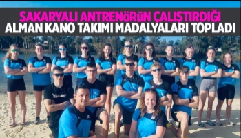 Sakaryalı antrenörün çalıştırdığı Alman takımı yarışlara damga vurdu