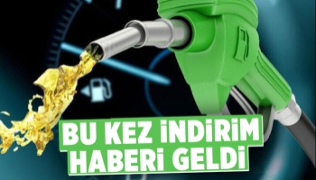 Benzine indirim geldi