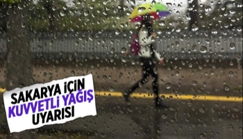 Kuvvetli yağış uyarısı