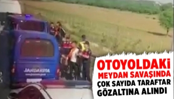 Jandarma çok sayıda taraftarı gözaltına aldı