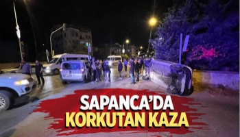 Sapanca'da kaza