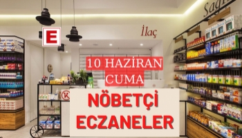 Sakarya Nöbetçi Eczaneler 10 Haziran Cuma