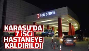 Restoran işçileri hastaneye kaldırıldı!