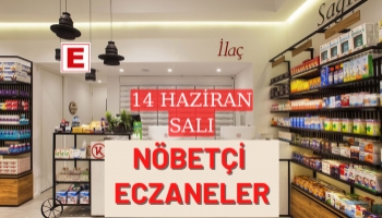 Sakarya Nöbetçi Eczaneler 14 Haziran Salı