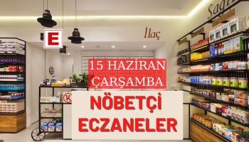 Sakarya Nöbetçi Eczaneler 15 Haziran Çarşamba