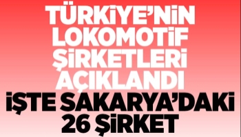 Türkiye'nin İlk 1000 İhracatçı firması arasında 26 Sakaryalı