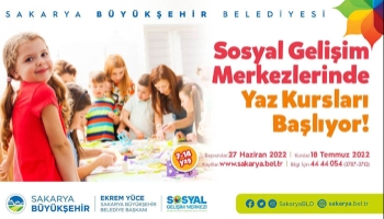 SGM’lerde yaz kursları başlıyor