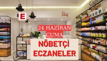 Sakarya Nöbetçi Eczaneler 24 Haziran Cuma