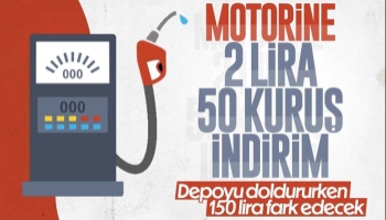 Motorine büyük indirim