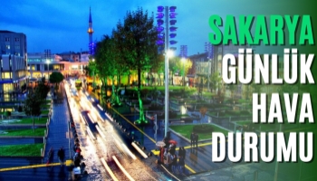 Sakarya Günlük Hava Durumu