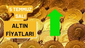 Altın Fiyatları Ne Kadar Oldu? 5 Temmuz Salı