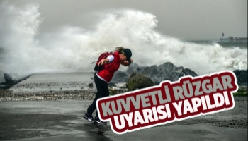 Sakarya için kuvvetli rüzgar uyarısı